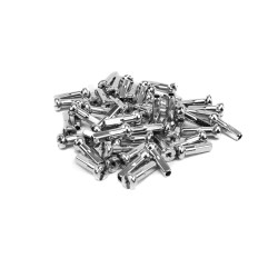 MISSION Brass Nipples Spokes, Silver (X40)